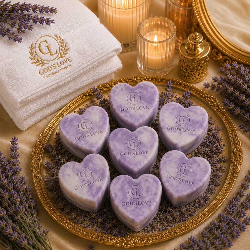 Jabón Corazón Amada Lavanda